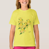 T-Shirt : Fleurs à ressort (Devant)