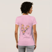T-Shirt : Fleurs à ressort (Dos entier)