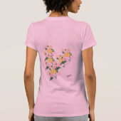 T-Shirt : Fleurs à ressort (Dos)