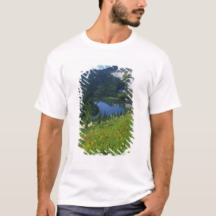 T-shirt Fleurs alpines dans le Jewel Basin dans la