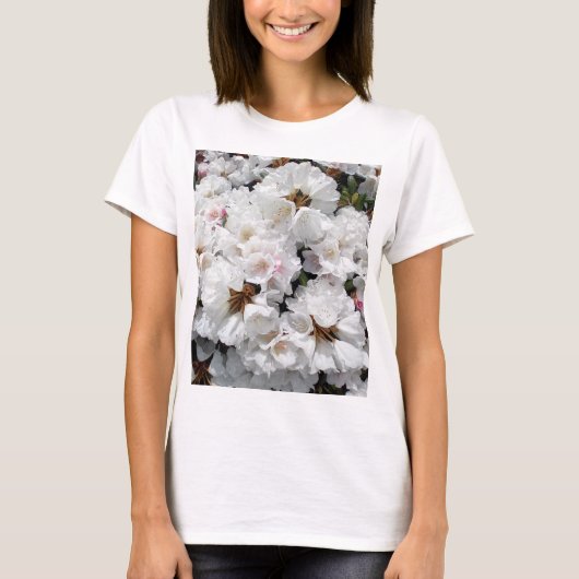 T-shirt Fleurs blanches (Devant)