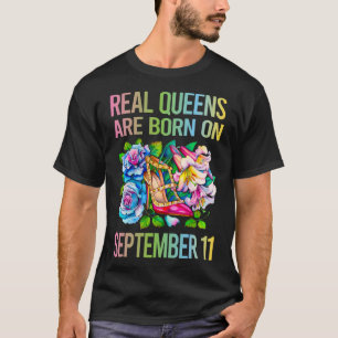 T-shirt Fleurs colorées - 11 septembre 11