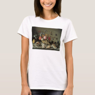 T-shirt Fleurs, coquilles et insectes Balthasar van der As