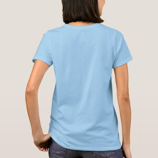 T-shirt Fleurs dans Pot, ajouter du texte (Dos)