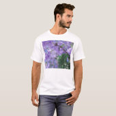 T-shirt Fleurs d'arbre pourpres Jacaranda (Devant entier)