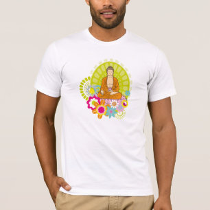 T-shirt Fleurs de Bouddha au printemps