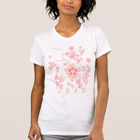 T-shirt Fleurs de cerisier (Devant)
