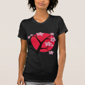T-shirt Fleurs de cerisier assez japonaises (Devant)