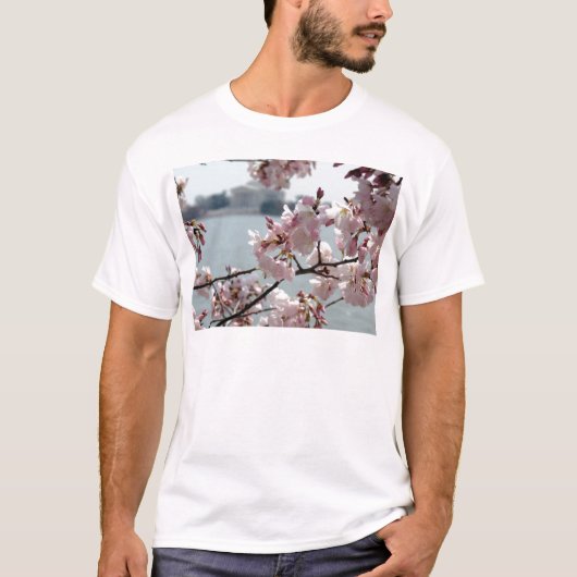T-shirt Fleurs de cerisier dans le Washington DC (Devant)