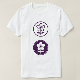 T-shirt fleurs de cerisier et de pomme