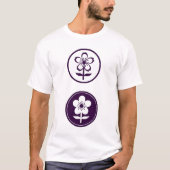 T-shirt fleurs de cerisier et de pomme (Devant)