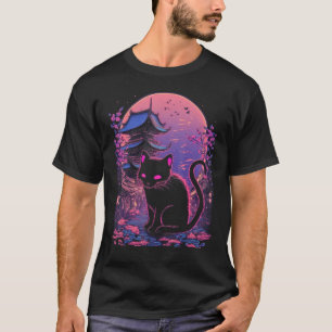 T-shirt Fleurs de cerisier Sakura esthétique japonaise ca