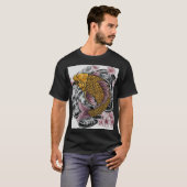 T-shirt Fleurs de cerisiers et force (Devant entier)