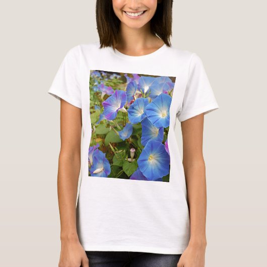 T-shirt Fleurs de gloire du matin (Devant)