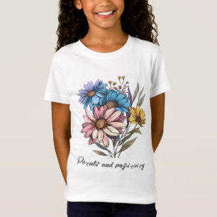T-Shirt Fleurs de jardin mystiques