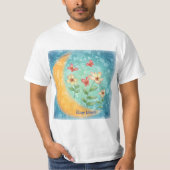 T-shirt Fleurs de lune (Devant)