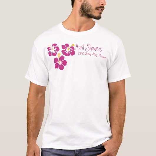 T-shirt Fleurs de mai (Devant)