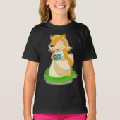 T-shirt Fleurs de mariage de la mariée renard (Devant)