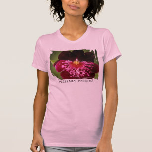 T-shirt Fleurs de mariage violet T Chemises Vêtements