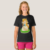 T-shirt Fleurs de mariée de la mariée renard (Devant entier)