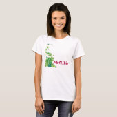 T-shirt Fleurs de McCutie (Devant entier)