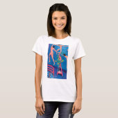 T-shirt Fleurs de Nasturtium dans l'Atelier, Matisse (Devant entier)