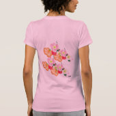 T-Shirt : Fleurs de pavot (Dos)