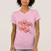 T-Shirt : Fleurs de pavot (Devant)