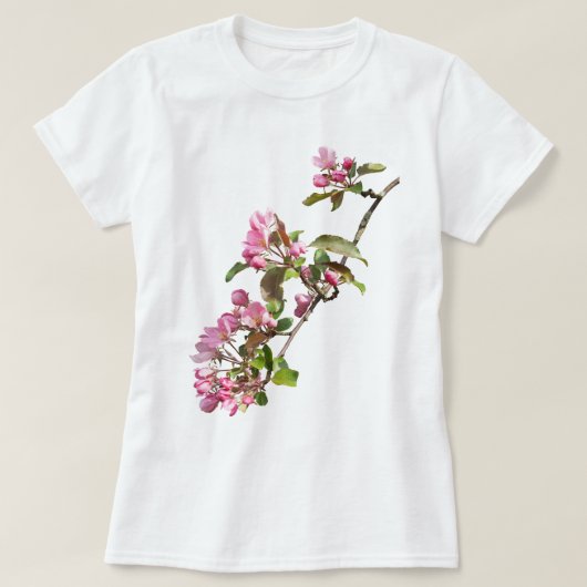 T-shirt Fleurs de pommier (Design devant)