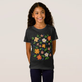 T-Shirt Fleurs de printemps (Devant entier)