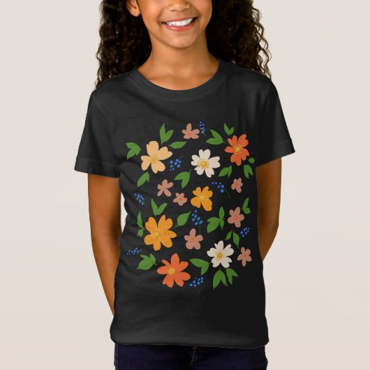 T-Shirt Fleurs de printemps (Devant)
