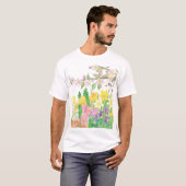 T-shirt Fleurs de printemps (Devant entier)