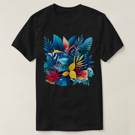 T-shirt Fleurs de printemps (Design devant)