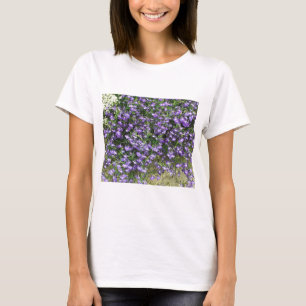 T-shirt Fleurs de printemps violettes