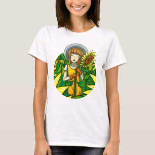 T-shirt Fleurs de soleil