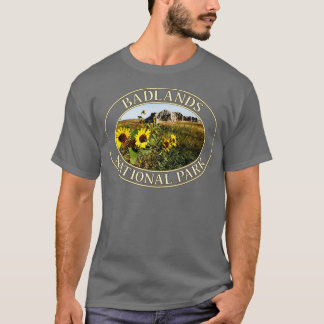 T-shirt Fleurs de soleil dans le parc national Badlands da