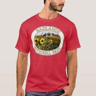 T-shirt Fleurs de soleil dans le parc national Badlands da