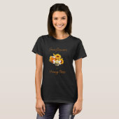 T-shirt Fleurs de soleil et abeilles (Devant entier)