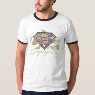T-shirt Fleurs de Supergirl