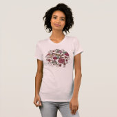 T-shirt Fleurs de Tuki (Devant entier)