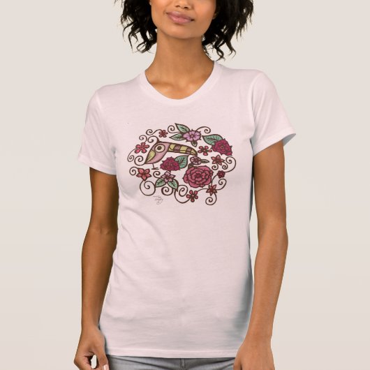 T-shirt Fleurs de Tuki (Devant)