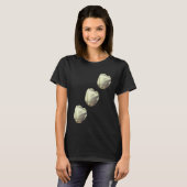 T-shirt Fleurs de tulipes blanches (Devant entier)