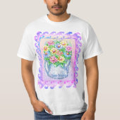 T-shirt Fleurs d'eau (Devant)