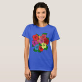 T-shirt Fleurs d'Hibiscus #6 (Devant entier)