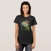 T-shirt Fleurs d'Hydrangea Amateurs de fleurs (Devant entier)