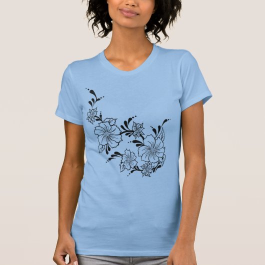 T-shirt Fleurs d'or de jour (Devant)