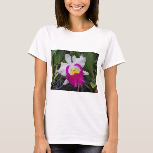 T-shirt Fleurs d'orchidée de la Thaïlande (Devant)