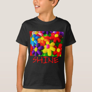 T-shirt Fleurs en Ballon de Jouet