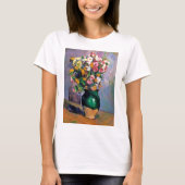 T-shirt Fleurs en Vase, Cézanne (Devant)