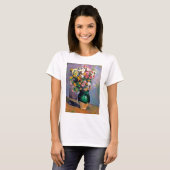 T-shirt Fleurs en Vase, Cézanne (Devant entier)